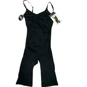 UnderWear Full Body Shaper With Molded Bra Firm Control Size Large Black